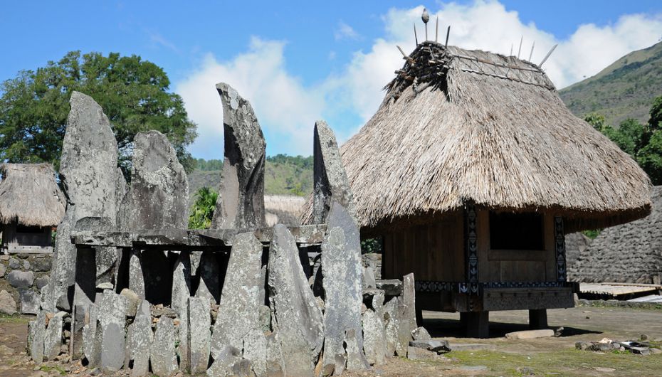 bena megalithic village
