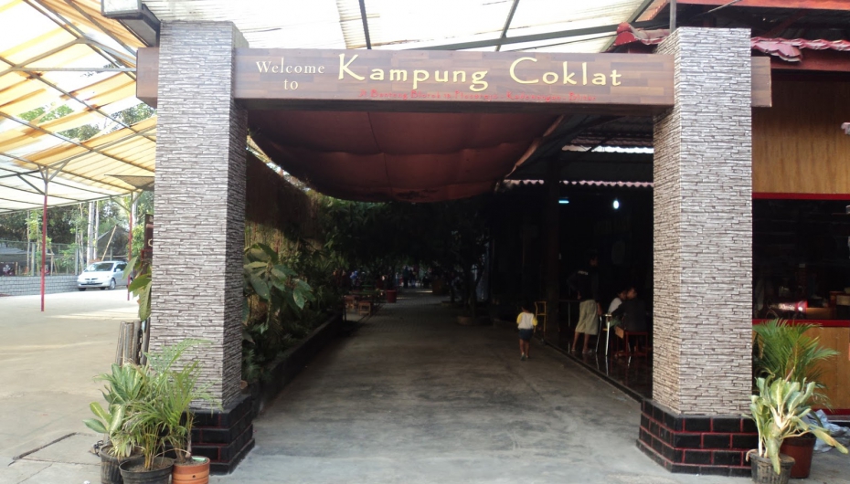 Welcome Kampung Coklat Blitar